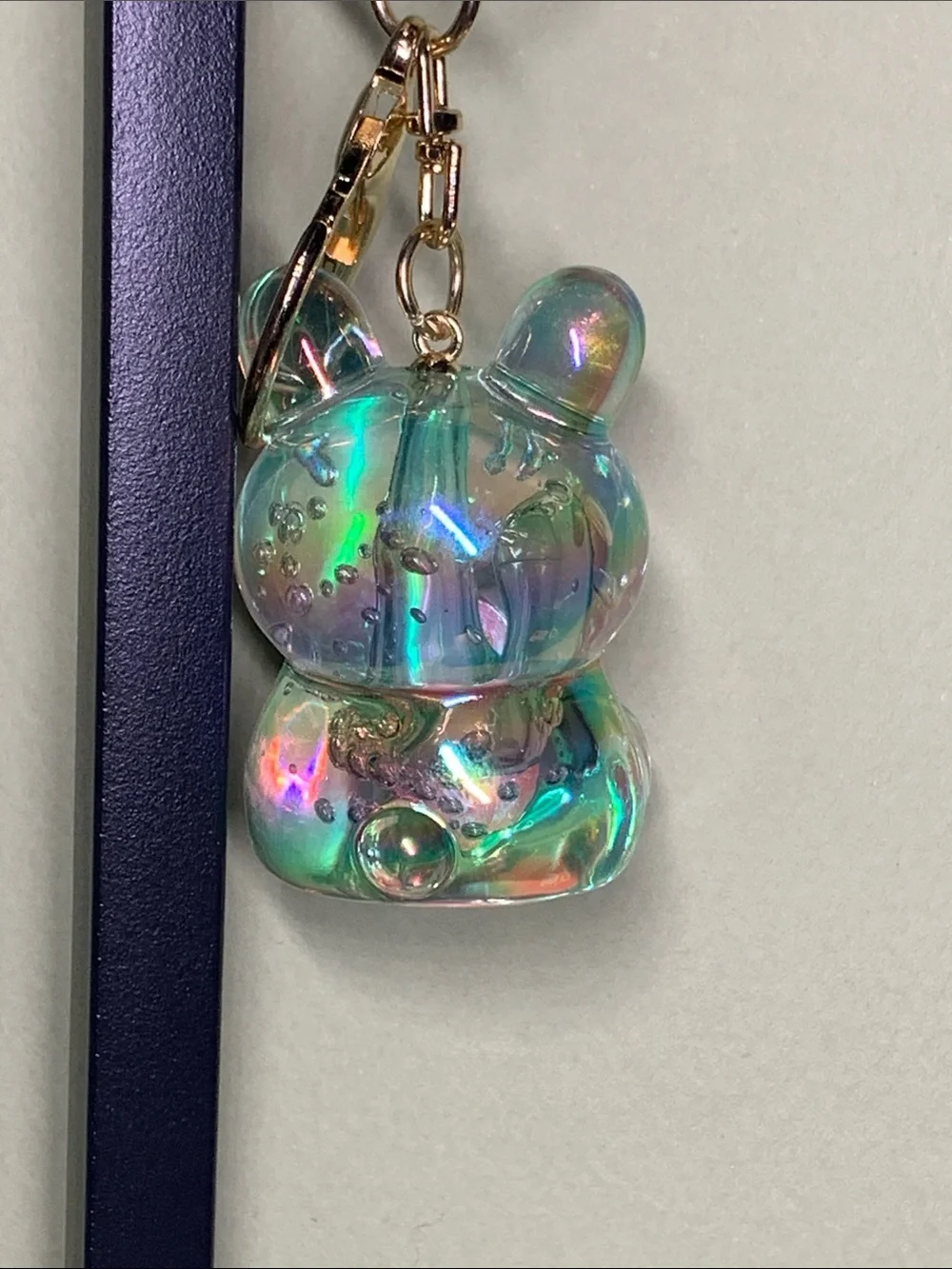 Charm Buddy iridescent green